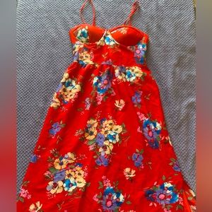 Floral maxi dress